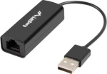 Lanberg Nc-0100-01 Cable Interface/Gender Adapter Usb-A Rj-45 Black
