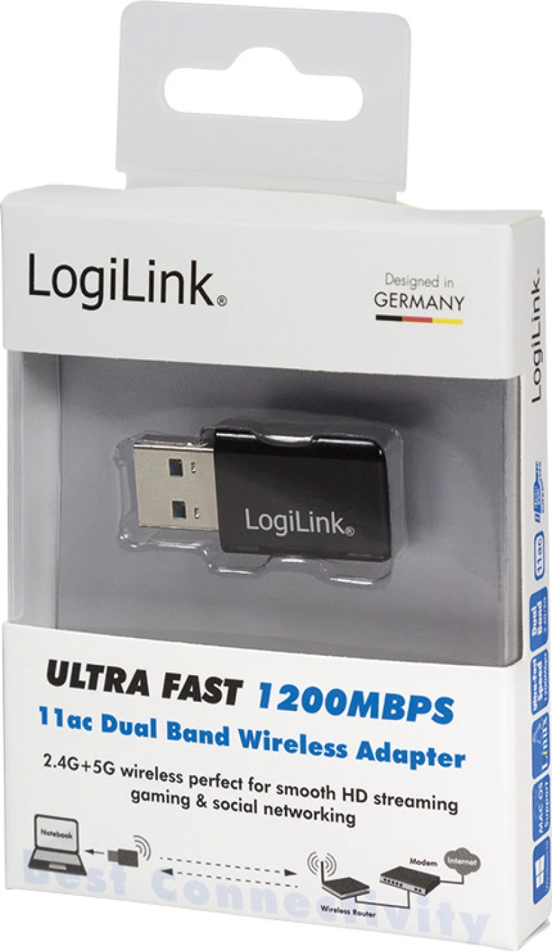 LogiLink Wireless ultra fast 1200Mbps 11ac adapter