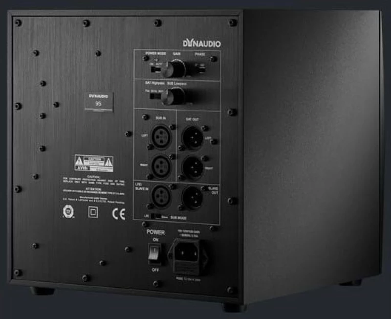 Dynaudio 9S Αυτοενισχυόμενο Ηχείο Studio Subwoofer (Τεμάχιο)