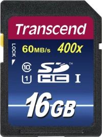 Transcend Premium SDHC 16GB U1