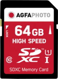 AgfaPhoto SDXC 64GB U1