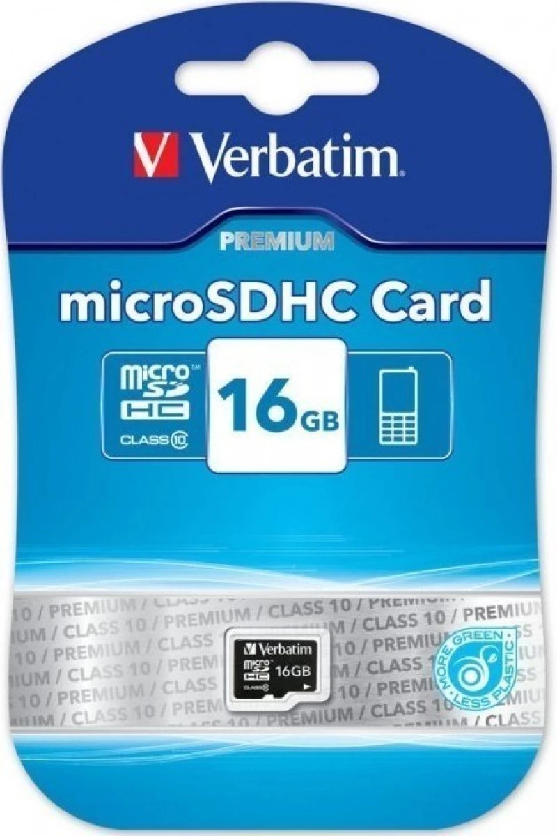 Verbatim Premium microSDHC 16GB Class 10