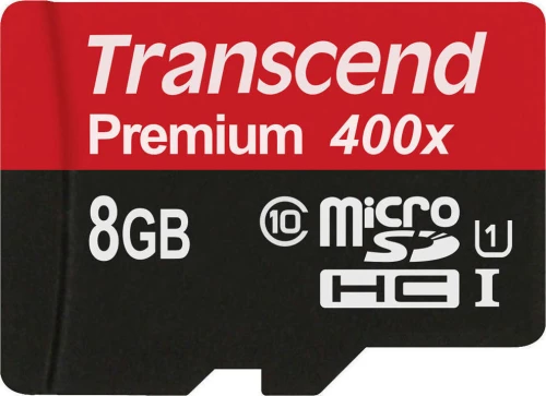 Transcend Premium 400x microSDHC 8GB U1
