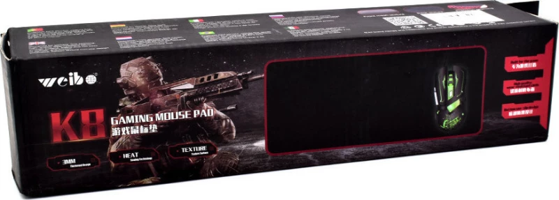 Gaming MousePad Weibo K8 - Μαύρο