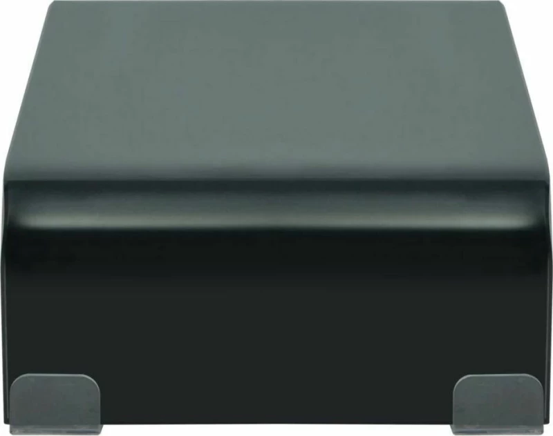 vidaXL Βάση Τηλεόρασης/Οθόνης Μαύρη 40 x 25 x 11 εκ. Γυάλινη