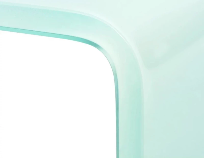 vidaXL Βάση Τηλεόρασης/Οθόνης Λευκή 40 x 25 x 11 εκ. Γυάλινη
