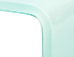 vidaXL Βάση Τηλεόρασης/Οθόνης Λευκή 40 x 25 x 11 εκ. Γυάλινη