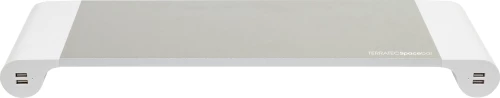 Βάση Monitor Terratec Spacebar Silver White Monitor Stand 4 X Usb Alu