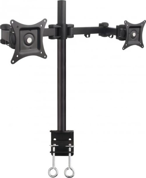 Techly 13-27" Desk Stand For 2 Monitor With Clamp" Ica-Lcd 482-D