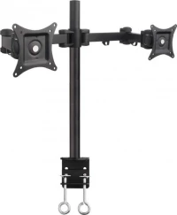 Techly 13-27" Desk Stand For 2 Monitor With Clamp" Ica-Lcd 482-D