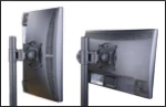 Techly 13-27" Desk Stand For 2 Monitor With Clamp" Ica-Lcd 482-D