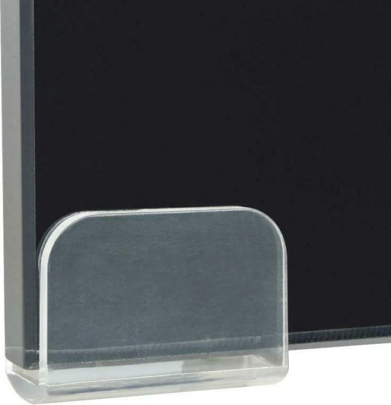 vidaXL Βάση Τηλεόρασης/Οθόνης Μαύρη 70 x 30 x 13 εκ. Γυάλινη