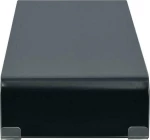 vidaXL Βάση Τηλεόρασης/Οθόνης Μαύρη 70 x 30 x 13 εκ. Γυάλινη