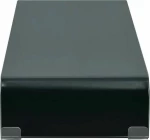 Βάση Τηλεόρασης/Οθόνης Μαύρη 90 x 30 x 13 εκ. Γυάλινη