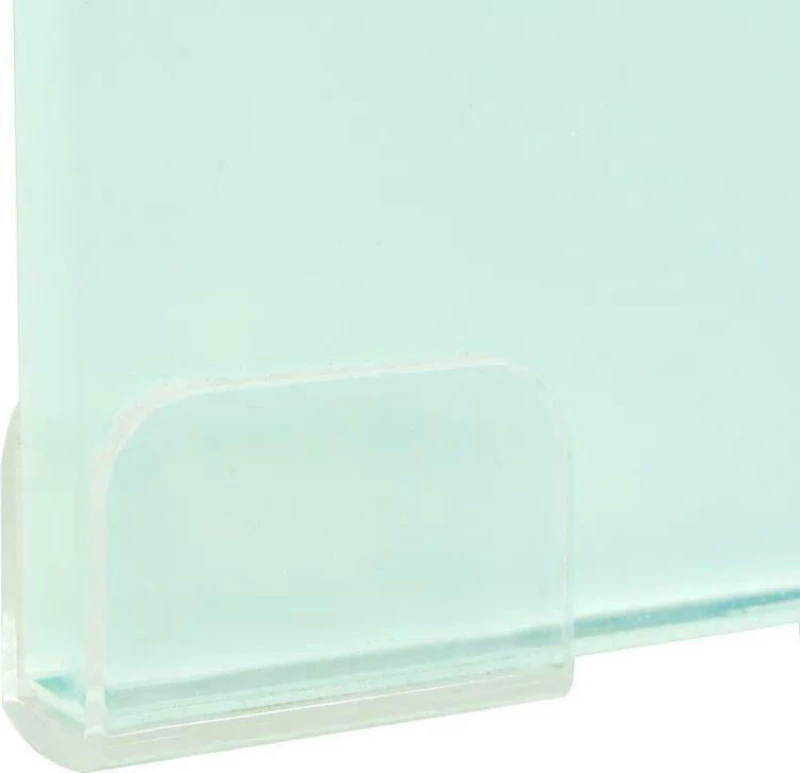 vidaXL Βάση Τηλεόρασης/Οθόνης Λευκή 120 x 30 x 13 εκ. Γυάλινη