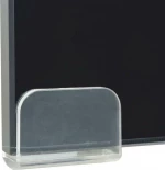 vidaXL Βάση Τηλεόρασης/Οθόνης Μαύρη 120 x 30 x 13 εκ. Γυάλινη