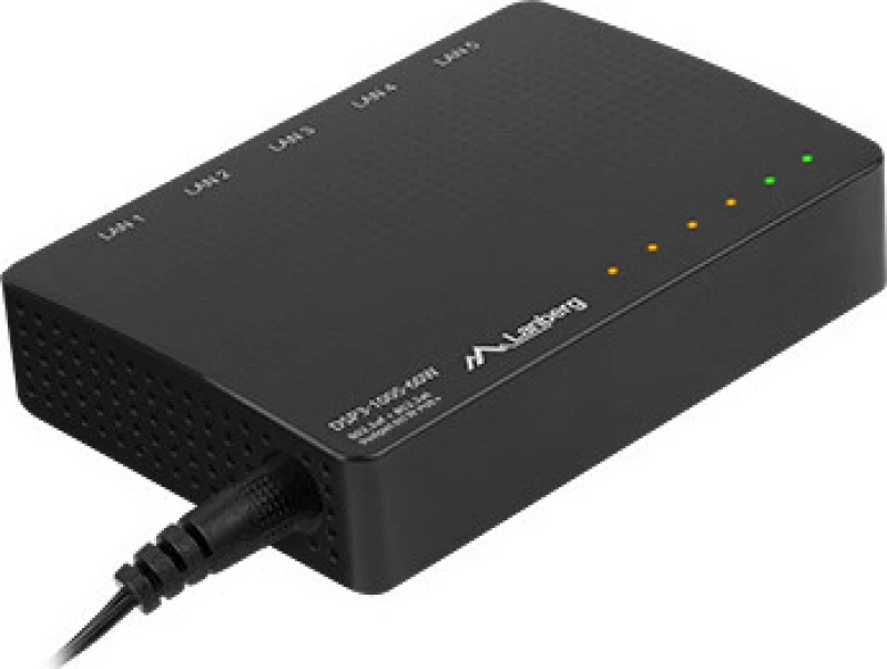 Lanberg Switch PoE DSP3-1005-60W (5-port, 1Gb/s)