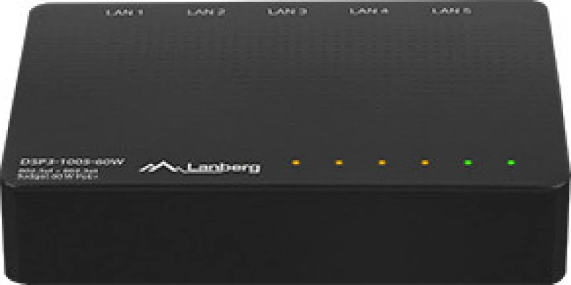 Lanberg Switch PoE DSP3-1005-60W (5-port, 1Gb/s)