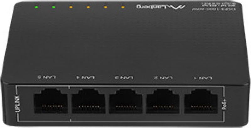 Lanberg Switch PoE DSP3-1005-60W (5-port, 1Gb/s)