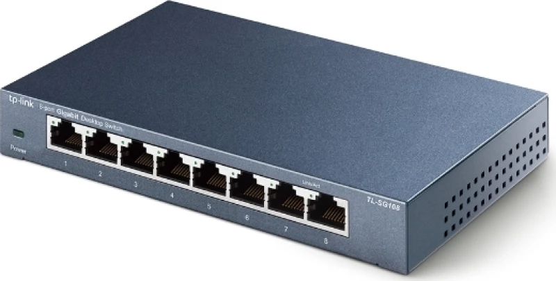 Tp-Link Tl-Sg108 V6 Switch 8-Port 10/100/1000 Mbps