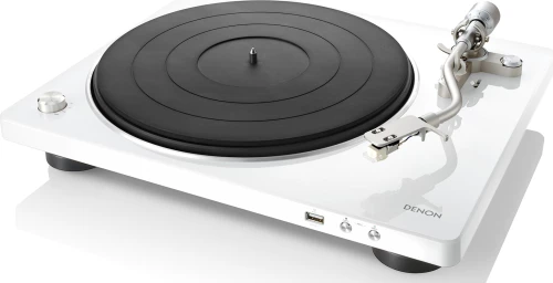 Denon DP450USBWT Πικάπ Belt Drive Λευκό