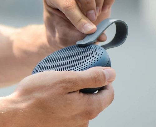 Havit HAKII Mars Αδιάβροχο Ηχείο Bluetooth 4W με 12 ώρες Λειτουργίας Grey