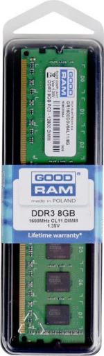 GoodRAM 8GB DDR3-1600MHz (GR1600D3V64L11/8G)