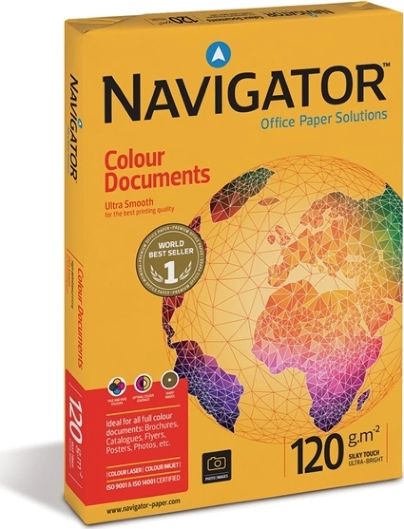 Navigator Colour Documents 120gr/m² A4 250 φύλλα