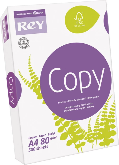 Rey Copy 80gr/m² A4 500 φύλλα