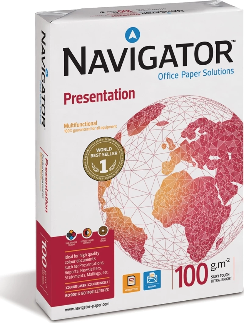 Navigator Presentation 100gr/m² A4 500 φύλλα