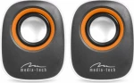 Ηχεία Stereo Media-Tech Mt3137W Ibo 3.5Mm Με Τροφοδοσία Usb 6W Λευκά