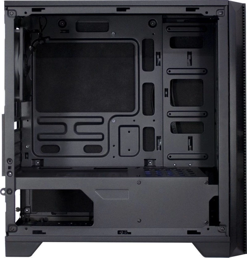 Inter-Tech H-606 Micro-Tower Μαύρος (Μαύρο)