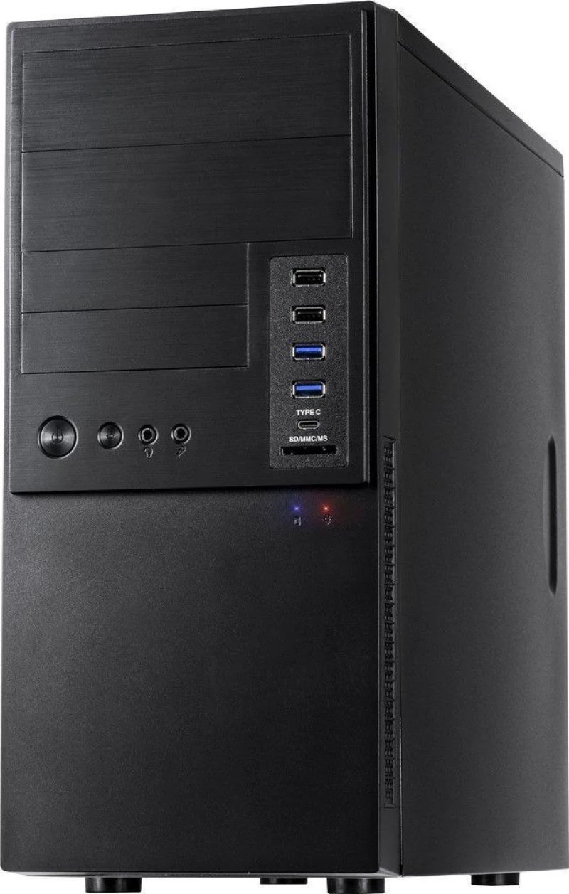 Inter-Tech IT-6865 Micro-Tower Μαύρος (Μαύρο)