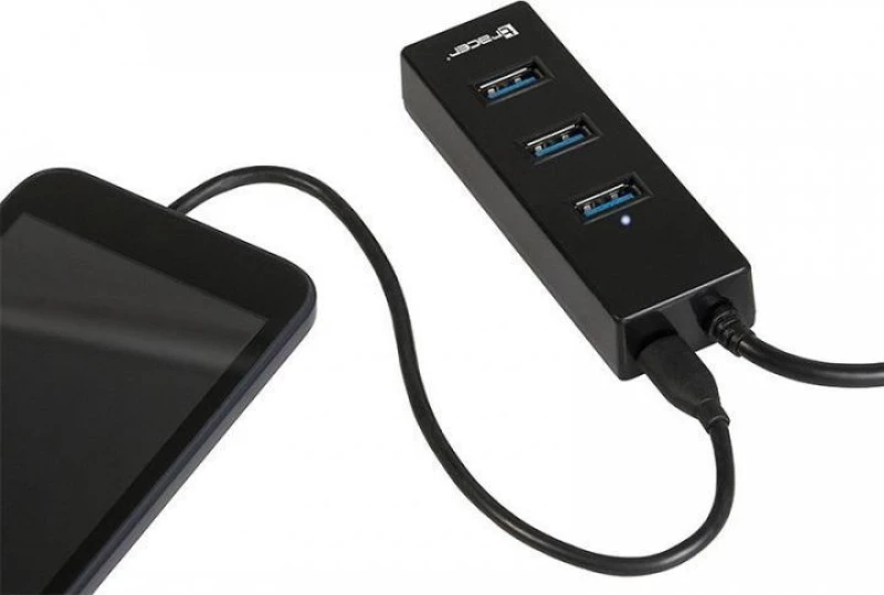Hub Tracer H39 Trapod45895 (Lack; 4X Usb 3.0; Black Color)