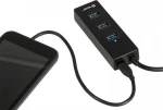 Hub Tracer H39 Trapod45895 (Lack; 4X Usb 3.0; Black Color)