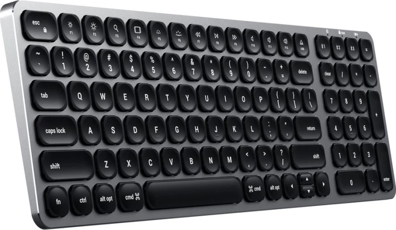 Satechi Compact Bluetooth φωτιζόμενο πληκτρολόγιο σε χρώμα Space Grey - ST-ACBKM
