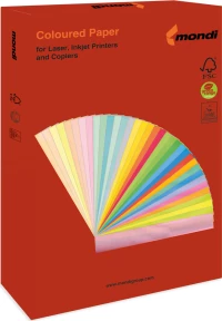Mondi 80gr/m² A4 1 φύλλο Κόκκινο