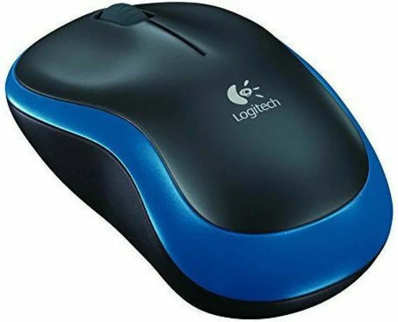 Logitech M185 Ασύρματο Mini Ποντίκι Μπλε