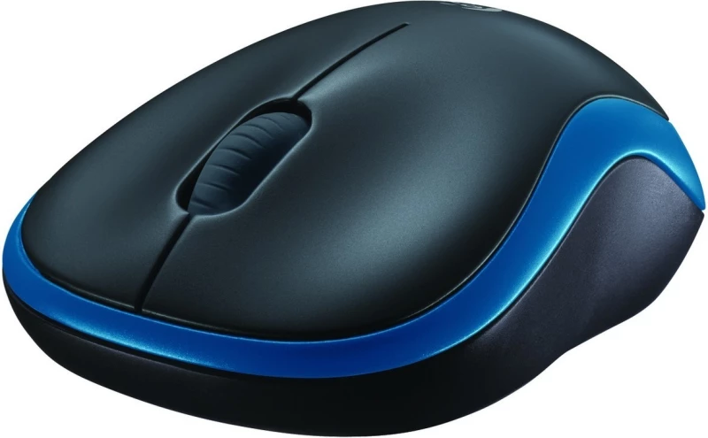 Logitech M185 Ασύρματο Mini Ποντίκι Μπλε