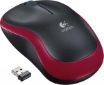 Logitech M185 Ασύρματο Mini Ποντίκι Κόκκινο