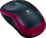 Logitech M185 Ασύρματο Mini Ποντίκι Κόκκινο