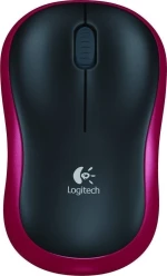 Logitech M185 Ασύρματο Mini Ποντίκι Κόκκινο