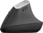 Logitech MX Vertical Ασύρματο Bluetooth Ποντίκι Μαύρο
