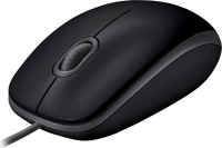 Logitech B110 Silent Ενσύρματο Ποντίκι Μαύρο