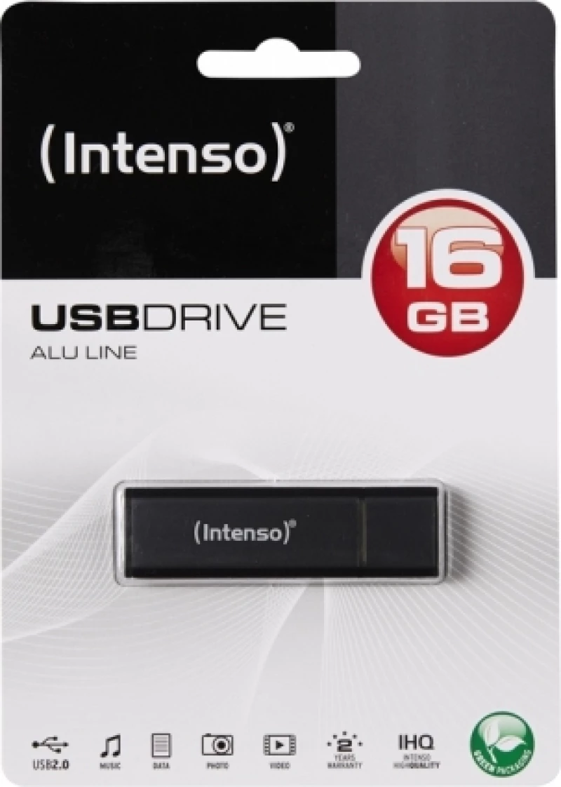 Intenso Alu Line 16GB USB 2.0 Anthracite
