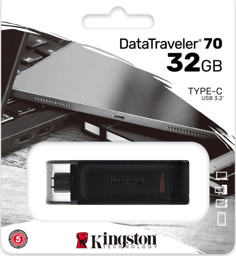 Kingston DataTraveler 70 32GB USB 3.2