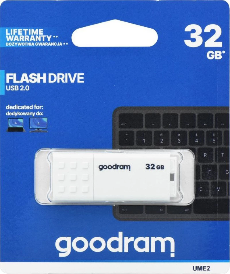 GoodRAM UME2 32GB USB 2.0 White