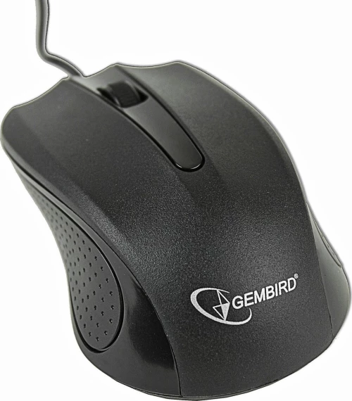 Gembird MUS-101 Ενσύρματο Ποντίκι Μαύρο