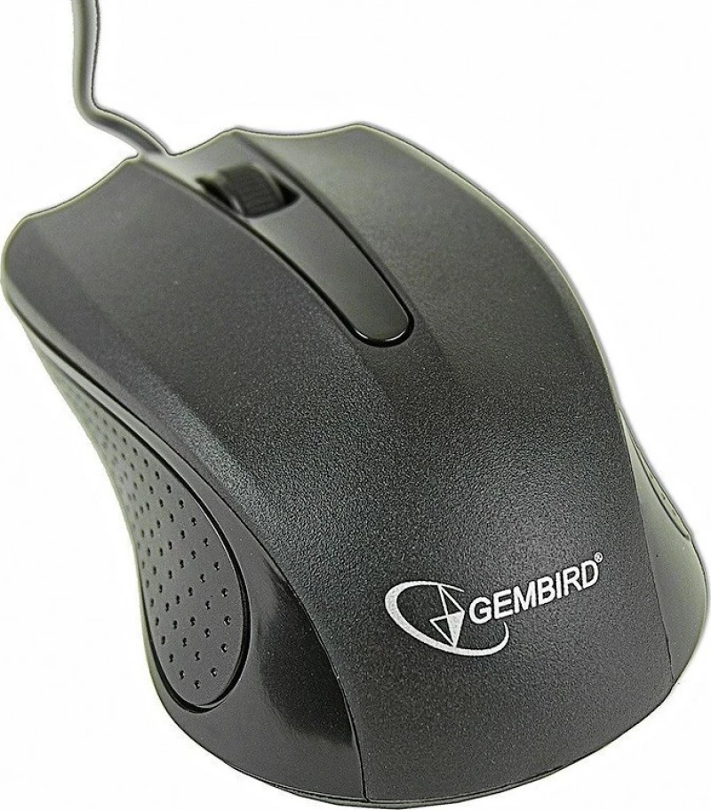 Gembird MUS-101 Ενσύρματο Ποντίκι Μαύρο