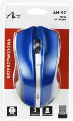 Art AM-97 Ασύρματο Ποντίκι Blue